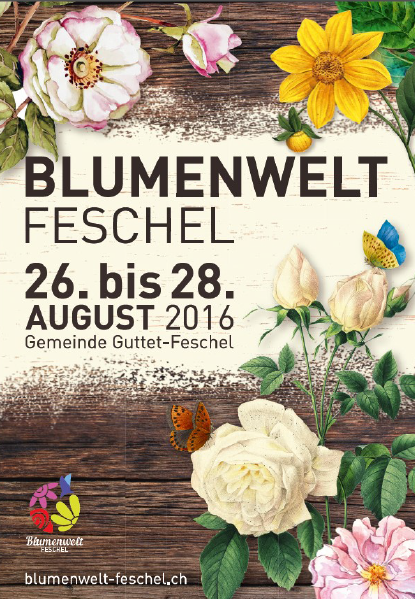 Blumenwelt Plakat